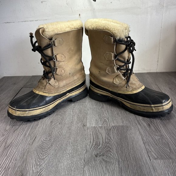 Sorel Caribou Vintage Kaufman Canada VNC Men\'s Size 9 Lined Hard Weather Boots main image 5